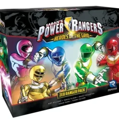 Board Game<Power Rangers - Heroes of the Grid: Zeo Ranger Pack RGS 02009 - Miniature Marvels: Airplane Models & Painted Dice