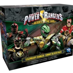 Board Game<Power Rangers - Heroes of the Grid: Legendary Ranger Tommy Oliver Pack RGS 02052 - Miniature Marvels: Airplane Models & Painted Dice
