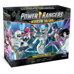 Board Game<Power Rangers: Heroes of the Grid - Ranger Allies Pack #3 RGS 02545 - Miniature Marvels: Airplane Models & Painted Dice