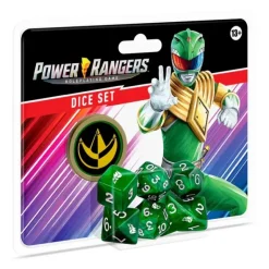 Dice<Power Rangers RPG: Game Dice Set - Green RGS 02340 - Miniature Marvels: Airplane Models & Painted Dice