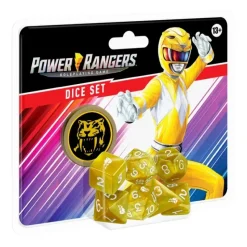 Dice<Power Rangers RPG: Game Dice Set - Yellow RGS 02335 - Miniature Marvels: Airplane Models & Painted Dice