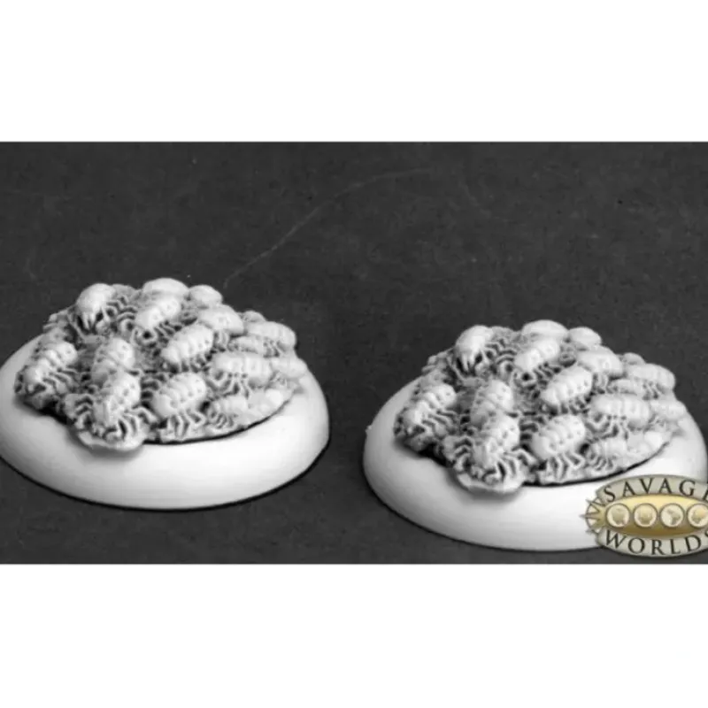 Miniature<Prarie Ticks (2): Savage Worlds RPR 59019 - Miniature Marvels: Airplane Models & Painted Dice