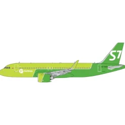 Airplane Model*Pre-Order Gemini Jets 1:400 S7 Airlines Airbus A320neo RA-73428 - Miniature Marvels: Airplane Models & Painted Dice