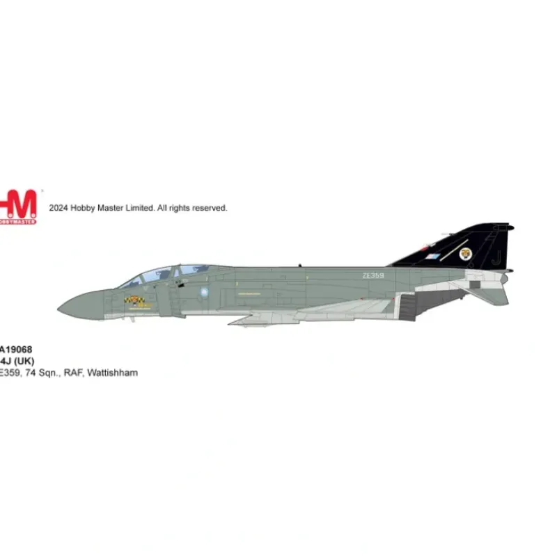 Airplane Model*Pre-Order Hobby Master HA19068 1:72 F-4J (UK) ZE359, 74 Sqn., RAF, Wattishham HA19068 - Miniature Marvels: Airplane Models & Painted Dice