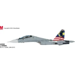 Airplane Model*Pre-Order Hobby Master HA9508 1:72 Su-30MKM M52-14, TUDM, LIMA 2013 HA9508 - Miniature Marvels: Airplane Models & Painted Dice