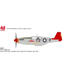 Airplane Model*Pre-Order Hobby Master HA8517 1:48 P-51C "Alice-Jo" flown by Pilot Capt. Wendell Pruitt, 302nd FS, Ramitelli, Italy 1944 - Miniature Marvels: Airplane Models & Painted Dice