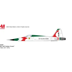 Airplane Model*Pre-Order Hobby Master HA3397 1:72 F-5E "IIAF Golden Crown" 3-7099, IIAF, 1970s - Miniature Marvels: Airplane Models & Painted Dice
