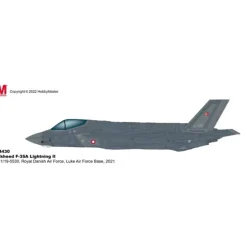 Airplane Model*Pre-Order Hobby Master HA4430 1:72 F-35A Lightning II Royal Danish Air Force, Luke Air Force Base - Miniature Marvels: Airplane Models & Painted Dice