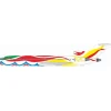 Airplane Model*Pre-Order Inflight IF722BN0924 1:200 Boeing 727-291 Calder Mexico Livery N407BN - Miniature Marvels: Airplane Models & Painted Dice