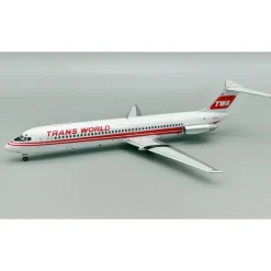 Airplane Model*Pre-Order Inflight IF941TW0624 1:200 TWA McDonnell Douglas DC-9-41 N933L - Miniature Marvels: Airplane Models & Painted Dice