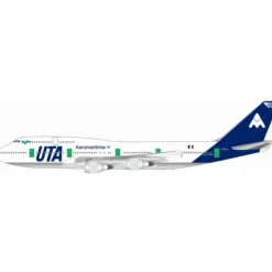 Airplane Model*Pre-Order Inflight IF743UT0324 1:200 UTA Union de Transports Aeriens Boeing 747-3B3M F-GETB - Miniature Marvels: Airplane Models & Painted Dice