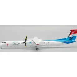 Airplane Model*Pre-Order JC Wings JC2LGL0168 1:200 Luxair Bombardier Dash 8 Q400 LX-LQI - Miniature Marvels: Airplane Models & Painted Dice