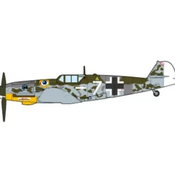 Airplane Model<Pre-Order JC Wings JCW-72-BF109-002 1:72 BF-109G-6 Luftwaffe Elias Kuhlein JG51, Bulgaria 1944 - Miniature Marvels: Airplane Models & Painted Dice
