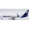 Airplane Model<Pre-Order JC Wings LH4312 1:400 Blue Air Boeing 737 MAX 8 Reg: YR-MXE - Miniature Marvels: Airplane Models & Painted Dice