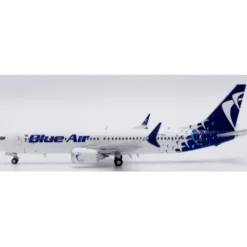 Airplane Model<Pre-Order JC Wings LH4312 1:400 Blue Air Boeing 737 MAX 8 Reg: YR-MXE - Miniature Marvels: Airplane Models & Painted Dice