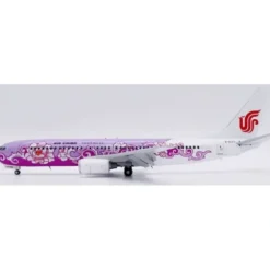 Airplane Model<Pre-Order JC Wings LH2360 Air China Boeing 737-800 "Pink Peony" Reg: B-5177 - Miniature Marvels: Airplane Models & Painted Dice