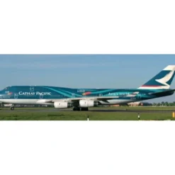 Airplane Model<Pre-Order JC Wings SA4063 1:400 Cathay Pacific Boeing 747-400 "Asia's World City" Reg: B-HOY - Miniature Marvels: Airplane Models & Painted Dice