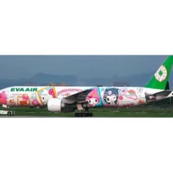 Airplane Model<Pre-Order JC Wings SA2070 1:200 EVA Airways Boeing 777-300(ER) "Sanrio Character" Reg: B-16722 - Miniature Marvels: Airplane Models & Painted Dice