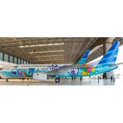 Airplane Model<Pre-Order JC Wings SA2064 1:200 Garuda Indonesia Boeing 737-800 "Pokemon" PK-GMU - Miniature Marvels: Airplane Models & Painted Dice