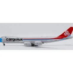 Airplane Model<Pre-Order JC Wings XX40152 1:400 Cargolux Boeing 747-8F "Not Without My Mask" LX-VCF - Miniature Marvels: Airplane Models & Painted Dice