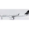Airplane Model<Pre-Order JC Wings XX20204 1:200 Eva Air Airbus A321 "Star Alliance" B-16206 - Miniature Marvels: Airplane Models & Painted Dice