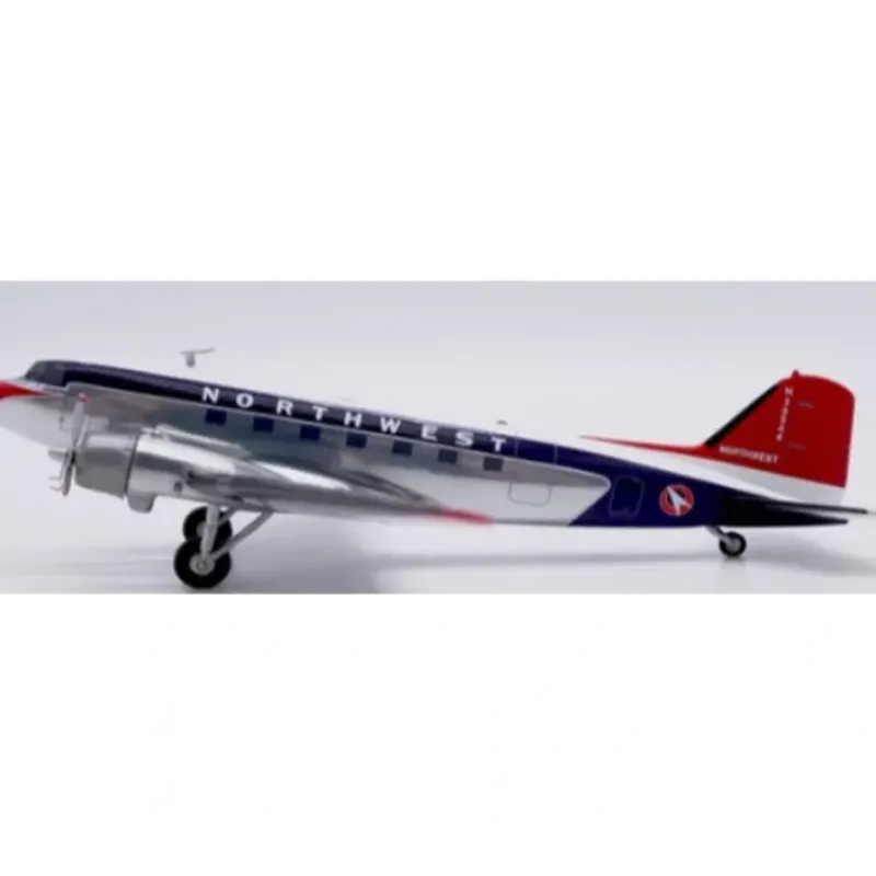 Airplane Model<Pre-Order JC Wings XX2382 1:200 Northwest Airlines McDonnell Douglas DC-3 "Polished" N39544 - Miniature Marvels: Airplane Models & Painted Dice