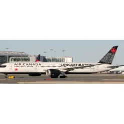 Airplane Model<Pre-Order JC Wings XX40239A 1:400 Air Canada Boeing 787-9 Dreamliner "Congratulations" C-FVNB (Flaps Down) - Miniature Marvels: Airplane Models & Painted Dice
