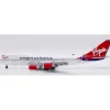 Airplane Model<Pre-Order JC Wings XX40224A 1:400 Virgin Atlantic Boeing 747-400 "Tinker Belle" Reg: G-VBIG Flaps Down - Miniature Marvels: Airplane Models & Painted Dice