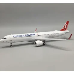 Airplane Model<Pre-Order JFox JF-A321-046 1:200 A321 Turkish Airlines TC-LSB - Miniature Marvels: Airplane Models & Painted Dice