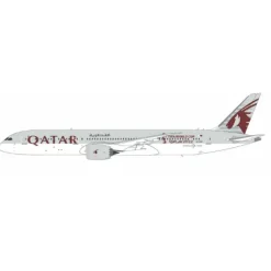 Airplane Model<Pre-Order NG Models 55098 1:400 Qatar Airways 787-9 Dreamliner A7-BHC (with "FIFA World Cup Qatar 2022" sticker) - Miniature Marvels: Airplane Models & Painted Dice