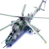 Airplane Model<Pre-Order Panzerkampf 14005PF 1:72 Mil Mi-24V - Zaporizhia 2022 Helicopter - Miniature Marvels: Airplane Models & Painted Dice