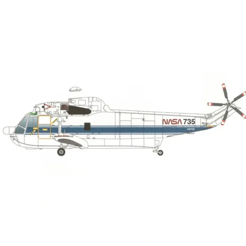 Airplane Model<Pre-Order Sky Classics SC2SK02 1:200 SH-3G Sea King 149732 Nasa Ames Research Center - Miniature Marvels: Airplane Models & Painted Dice