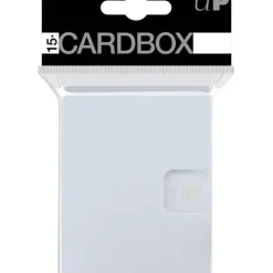 Accessories<PRO 15+ Card Box 3-pack: White - Miniature Marvels: Airplane Models & Painted Dice