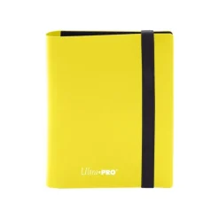 Accessories<Pro-Binder: Eclipse 2-Pocket Lemon Yellow - Miniature Marvels: Airplane Models & Painted Dice