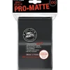 Accessories<Pro-Matte Standard Deck Protectors: Black (100) - Miniature Marvels: Airplane Models & Painted Dice