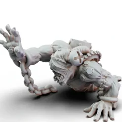 Miniature<Prototype Frankenstein - Miniature Marvels: Airplane Models & Painted Dice