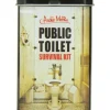 Egpull<Public Toilet Potty Survival Kit - Funny Bathroom Gag in a Tin - Archie McPhee - Miniature Marvels: Airplane Models & Painted Dice