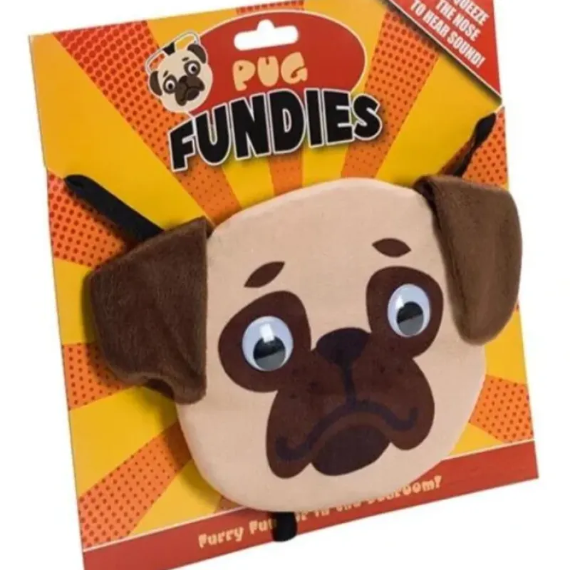 Egpull<PUG BARKING UNDIES - Furry Dog Willy Thong Underwear Bedroom GaG Joke Gift - Miniature Marvels: Airplane Models & Painted Dice