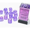 Dice<Purple / White Luminary: Borealis 12d6 16mm Dice Block CHX 27777 - Miniature Marvels: Airplane Models & Painted Dice