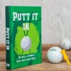 Egpull<Putt It In Golf Hardcover Book - Hysterical Fun Trivia - Absurd Facts - Stories - Miniature Marvels: Airplane Models & Painted Dice