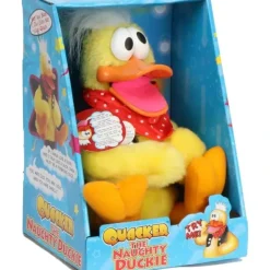Egpull<Quacker The Naughty Duckie - Rude Offensive Talking Duck - Adult Gag Gift Joke - Miniature Marvels: Airplane Models & Painted Dice