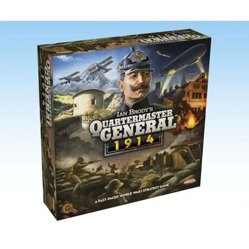 Board Game<Quartermaster General: 1914 AGS ARTG014 - Miniature Marvels: Airplane Models & Painted Dice