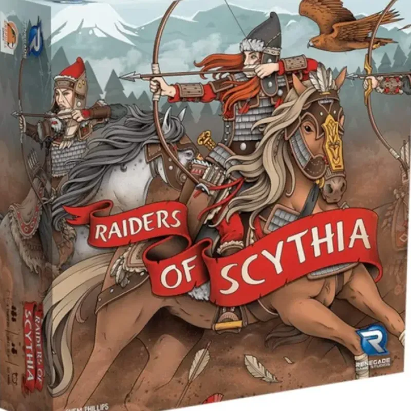Board Game<Raiders of Scythia RGS 02139 - Miniature Marvels: Airplane Models & Painted Dice