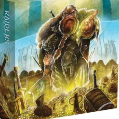 Board Game<Raiders of the North Sea: Collector's Box RGS 02134 - Miniature Marvels: Airplane Models & Painted Dice