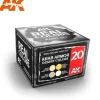 Paint<Real Colors: Arab Armor Desert Colors Set LTG AK-RCS020 - Miniature Marvels: Airplane Models & Painted Dice