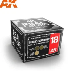 Paint<Real Colors: Bundeswehr Early & Complementary Set LTG AK-RCS018 - Miniature Marvels: Airplane Models & Painted Dice