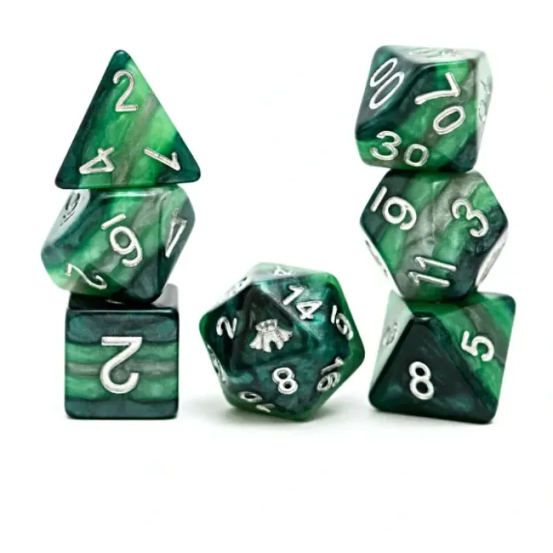 Dice<Reality Shards: "Might" GKG R22922 - Miniature Marvels: Airplane Models & Painted Dice