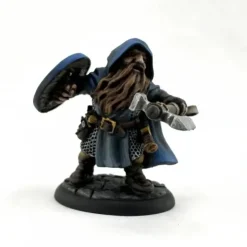 Reaper Miniatures<Reaper Baldon, Dwarf Hero 07137 - Miniature Marvels: Airplane Models & Painted Dice