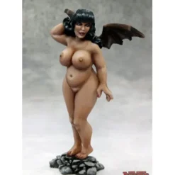 Reaper Miniatures<Reaper Bella, Succubus (metal) 03639 - Miniature Marvels: Airplane Models & Painted Dice