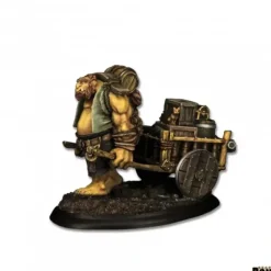 Reaper Miniatures<Reaper Brinewind Ogre Porter 44190 - Miniature Marvels: Airplane Models & Painted Dice
